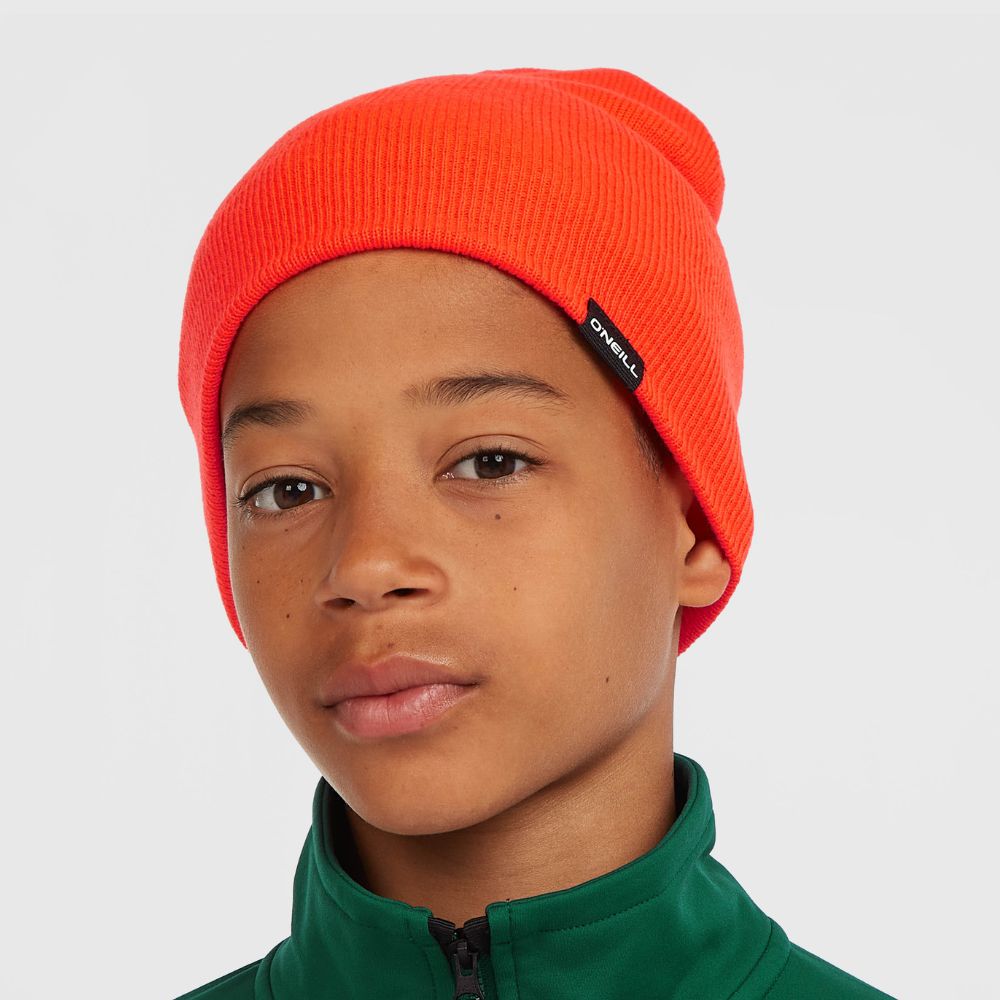 O'Neill Kids Dolomite Beanie - Tokyo Lights neon kids beanie for skiing