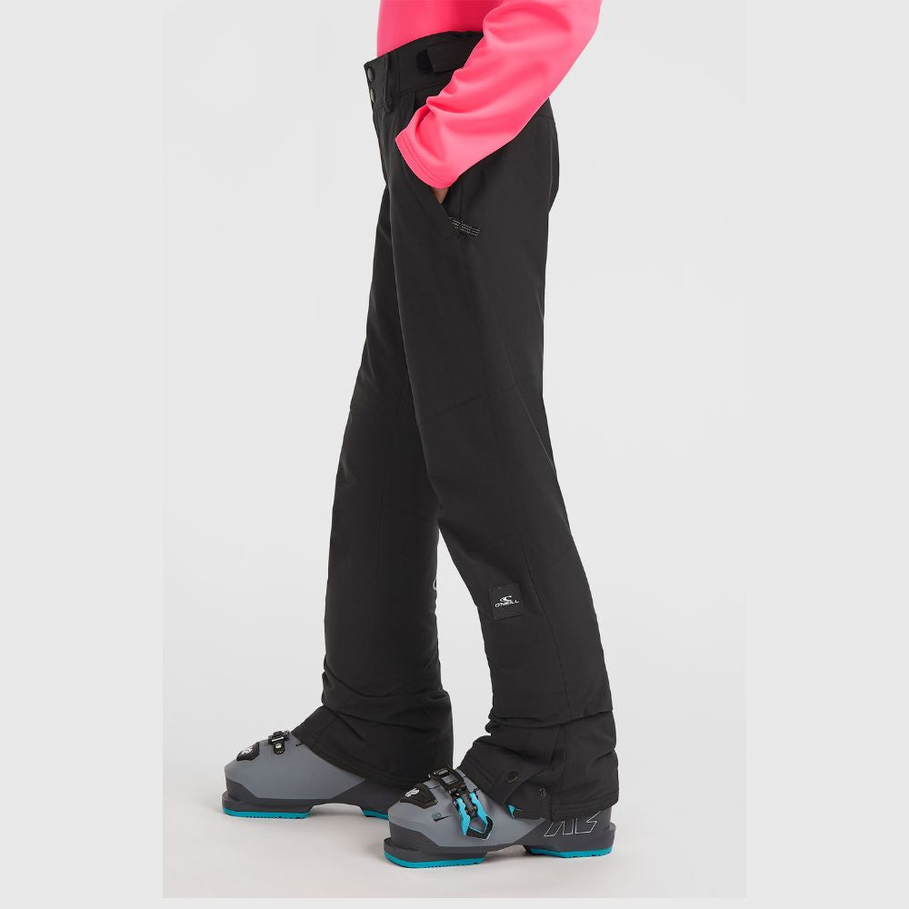 O'Neill Kids Ski Pants - Black Out 10K waterproof, Breathable and taped seams.  Grow system, where the ski pants grow with your child