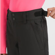 O'Neill Kids Ski Pants - Black Out 10K waterproof, Breathable and taped seams.  Grow system, where the ski pants grow with your child