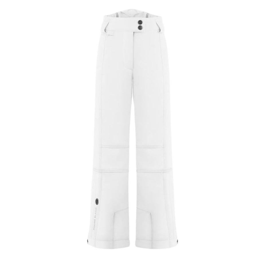 Poivre Blanc Girls Stretch Ski Pants - White 8-16 yrs