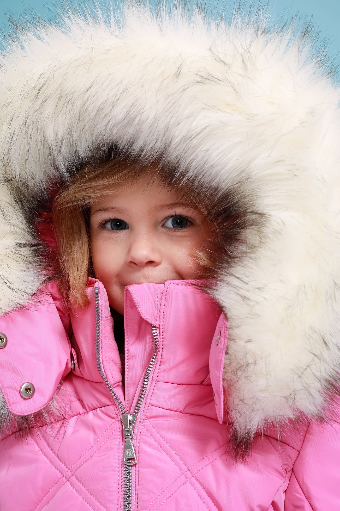 Poivre Blanc girls pink ski jacket