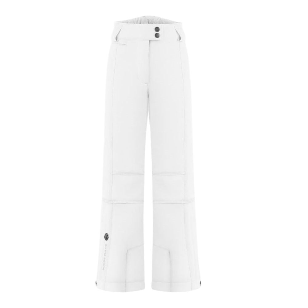 girls white ski pants