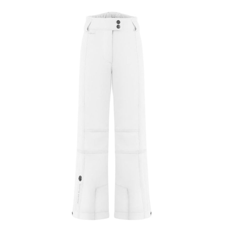 girls white ski pants