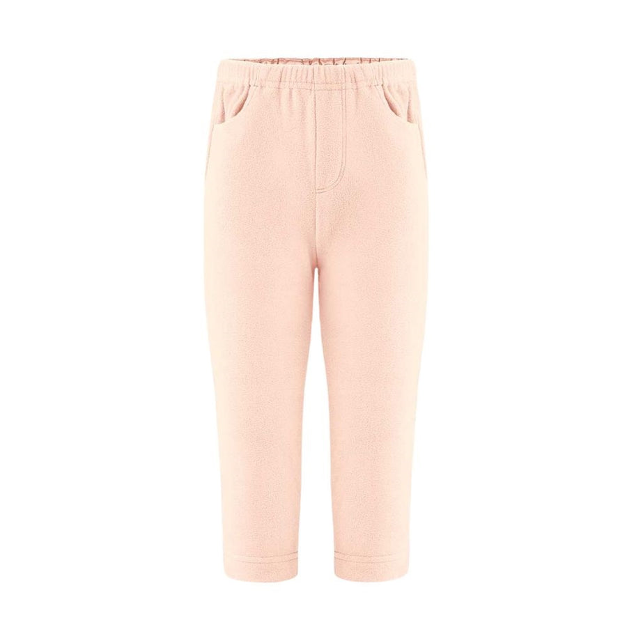 Poivre Blanc Girls Micro Fleece Pants - Baby Pink