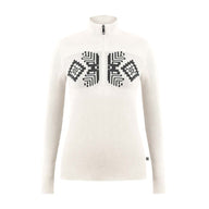 Poivre Blanc Womens Knitted Ski Sweater - White