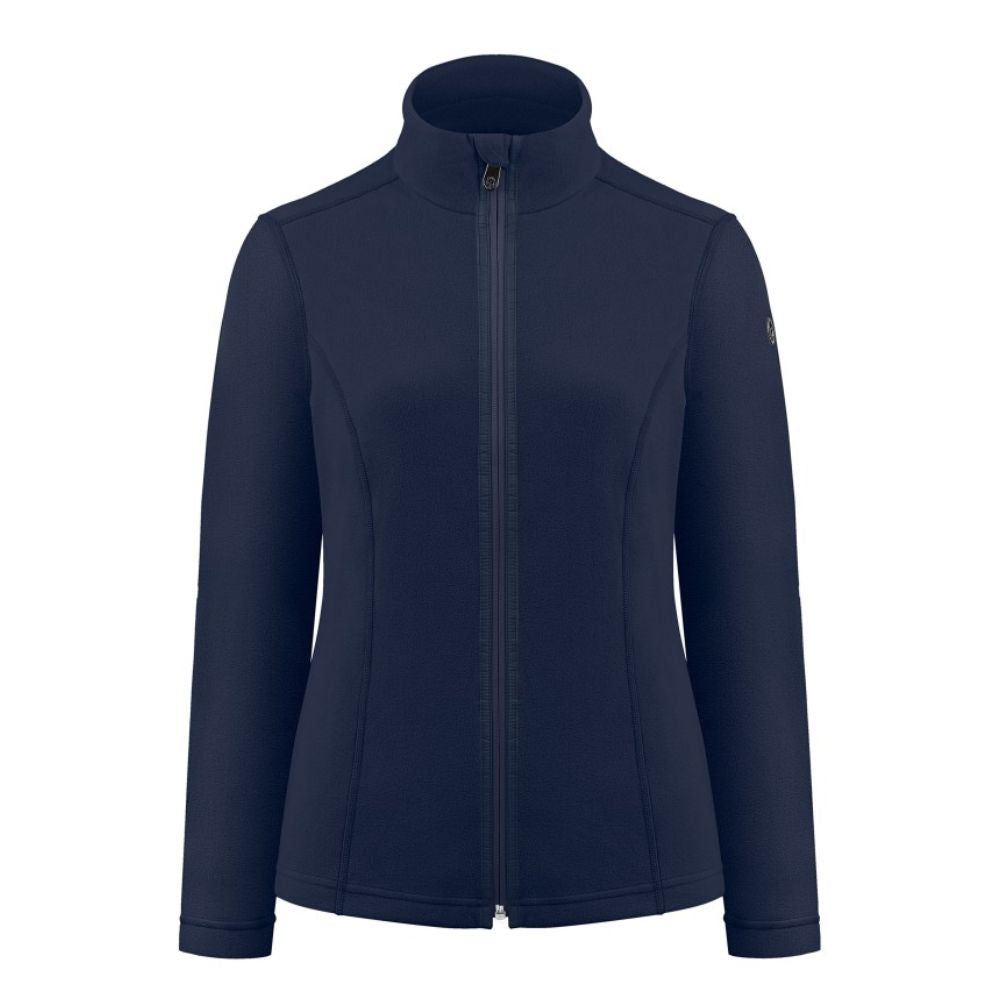Poivre Blanc Womens Micro Fleece Jacket - Gothic Blue