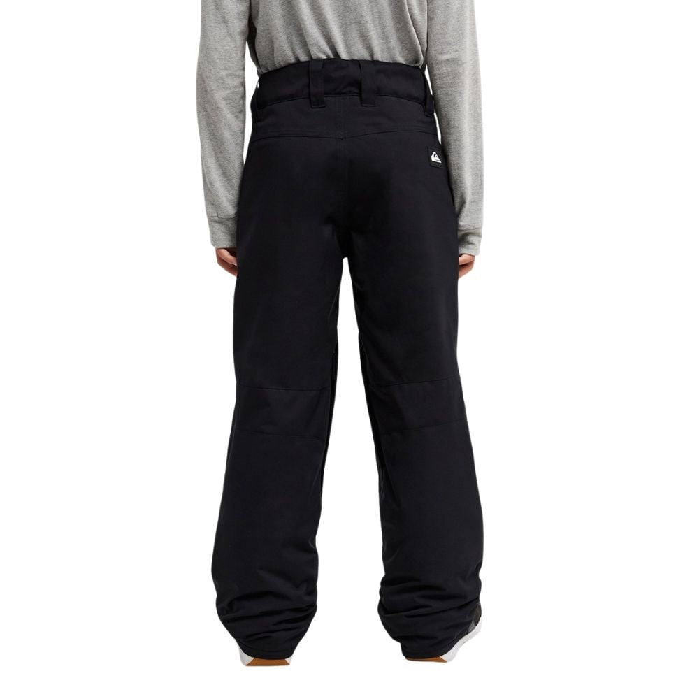 Quiksilver Estate Boys Ski Pants - Black 8-16 yrs