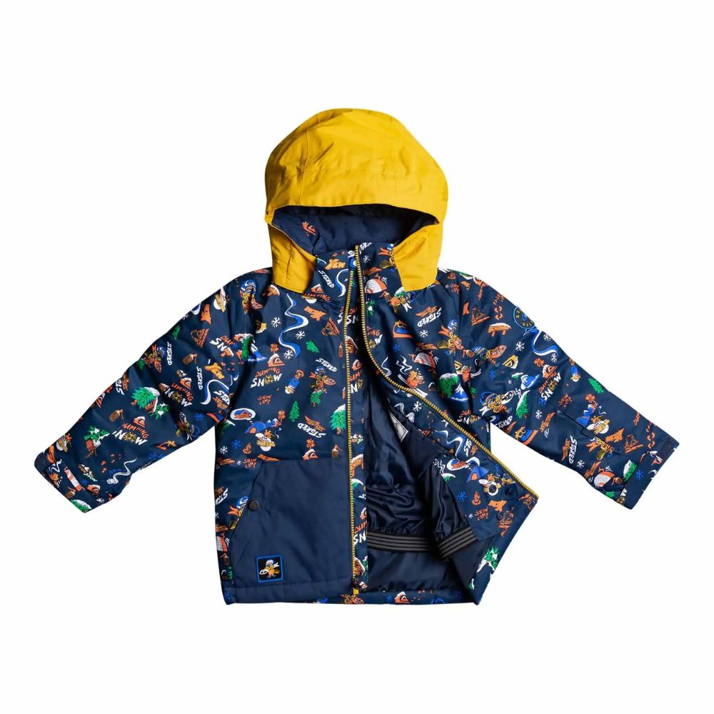 Quiksilver Little Mission Boys Ski Jacket Kids Ski Jackets
