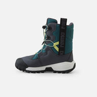 Arctic-Proof Waterproof Kids Snow Boots, Dark Teal - Reima Finlander