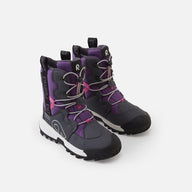 Arctic-Proof Waterproof Kids Snow Boots, Plum Purple - Reima Finlander