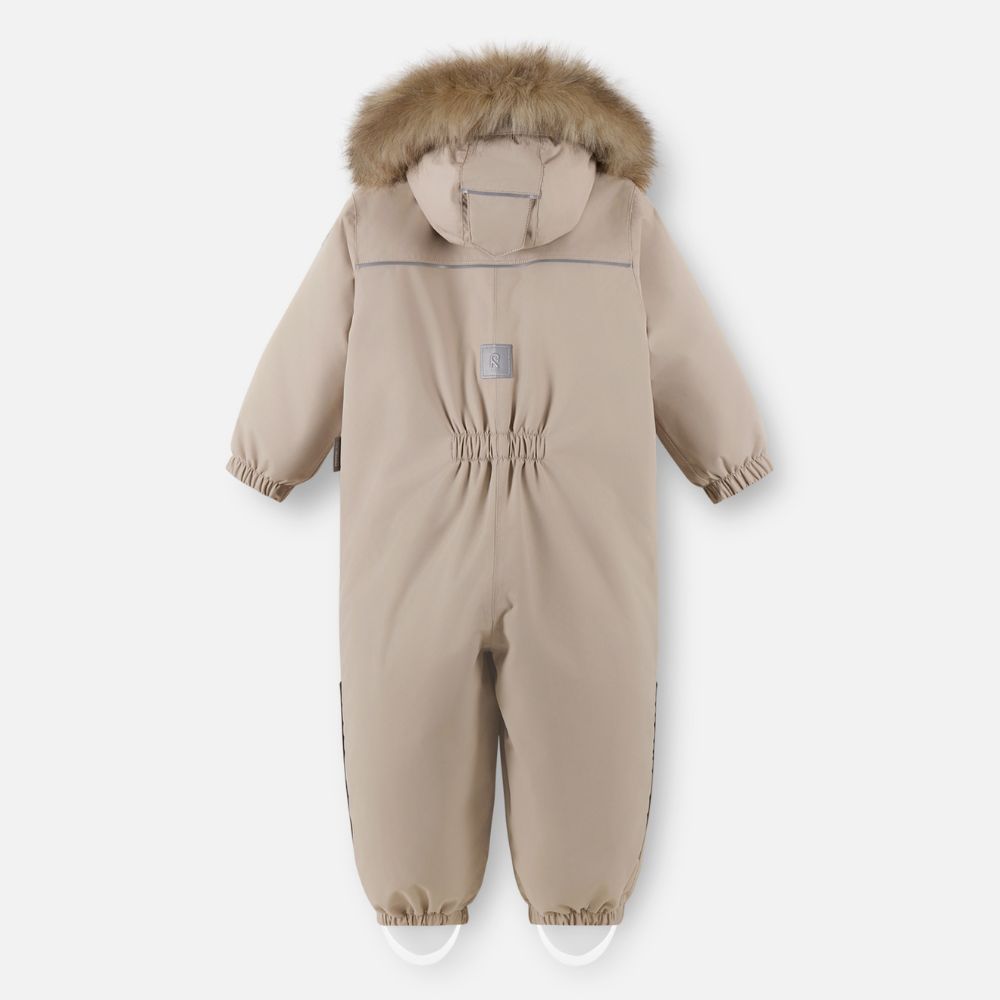 Reima Gotland Baby Snowsuit, Earthy Beige