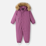 Reima Gotland Baby Snowsuit, Red Violet