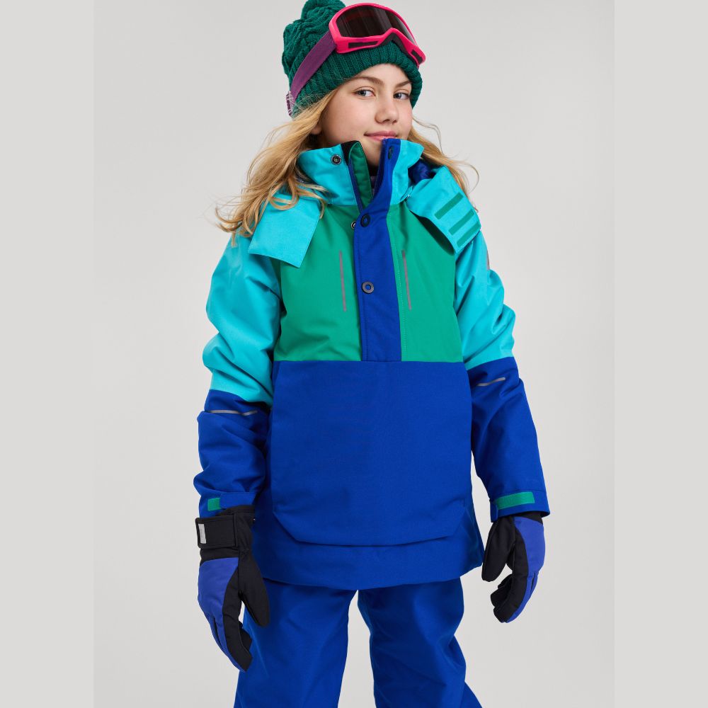 Reima Hanskas Kids Ski Gloves, Twilight Blue