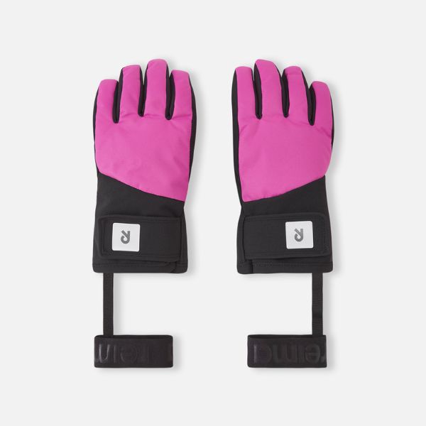 Waterproof Reima Hanskas Primaloft Kids Ski Gloves, Fuchsia