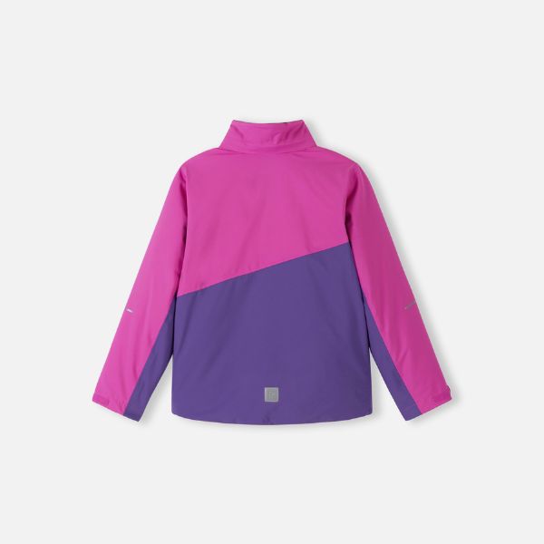 Reima Kaaranka Girls Ski Jacket, Plum Purple
