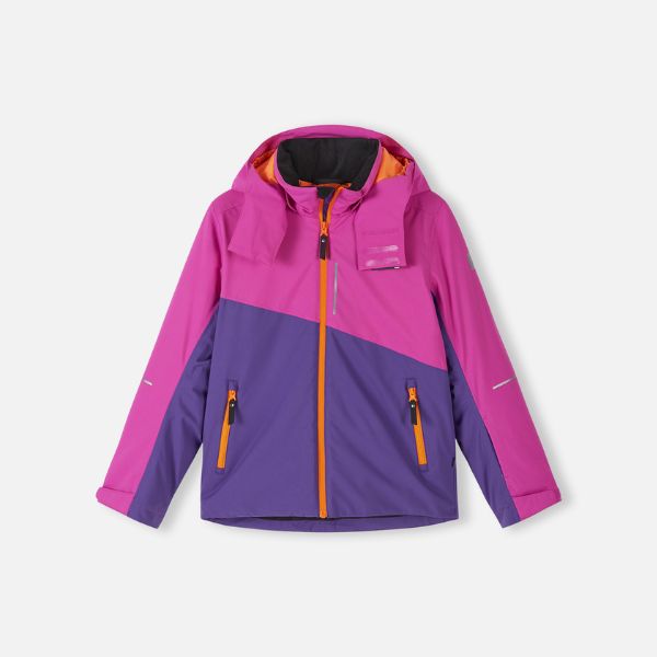 Reima Kaaranka Girls Ski Jacket, Plum Purple