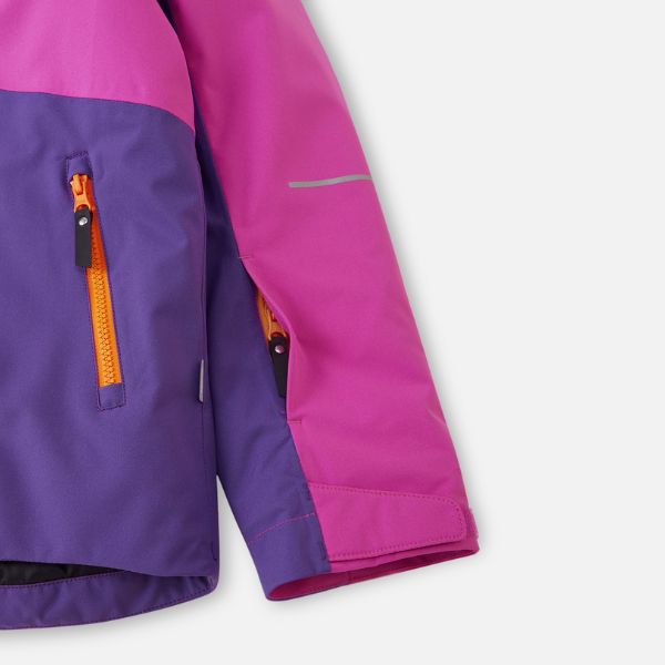 Reima Kaaranka Girls Ski Jacket, Plum Purple
