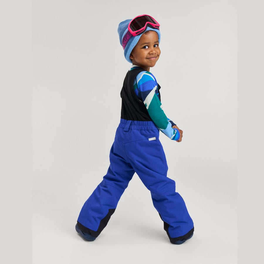 Reima Alppi Fleece Bib Kids Ski Pants, Twilight Blue