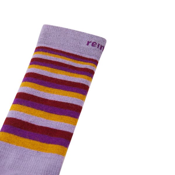 Reima Striped Kids Ski Socks, Suksille