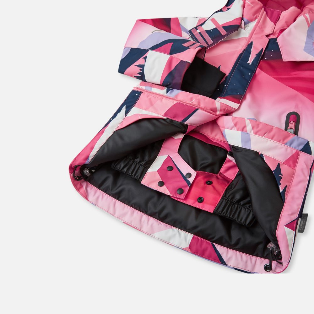 Reima Kiiruna Girls Ski Jacket, Soft Coral 