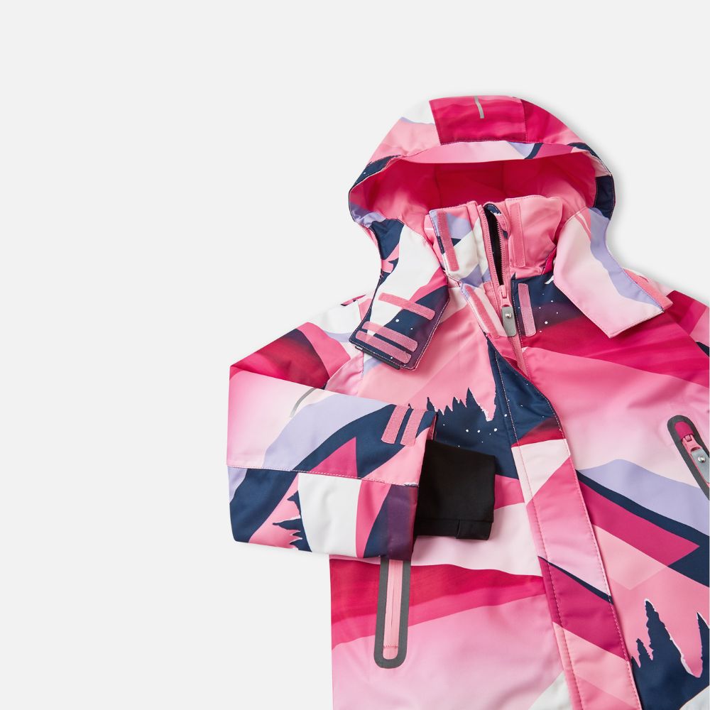 Reima Kiiruna Girls Ski Jacket, Soft Coral 