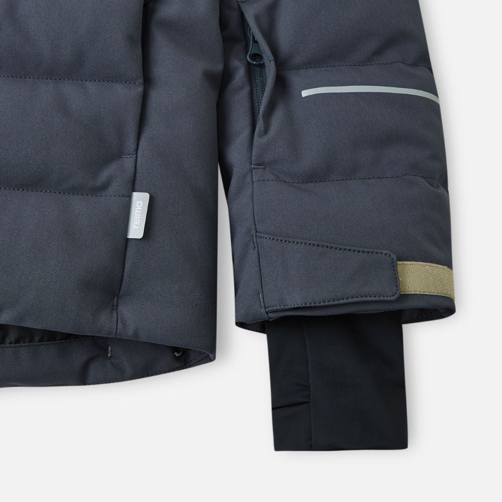 Reima Kuosku Boys Ski Jacket, Soft Black 