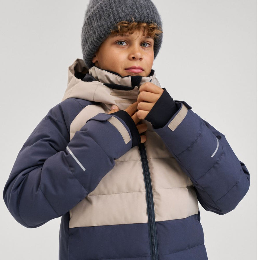 Reima Kuosku Boys Ski Jacket, Soft Black 