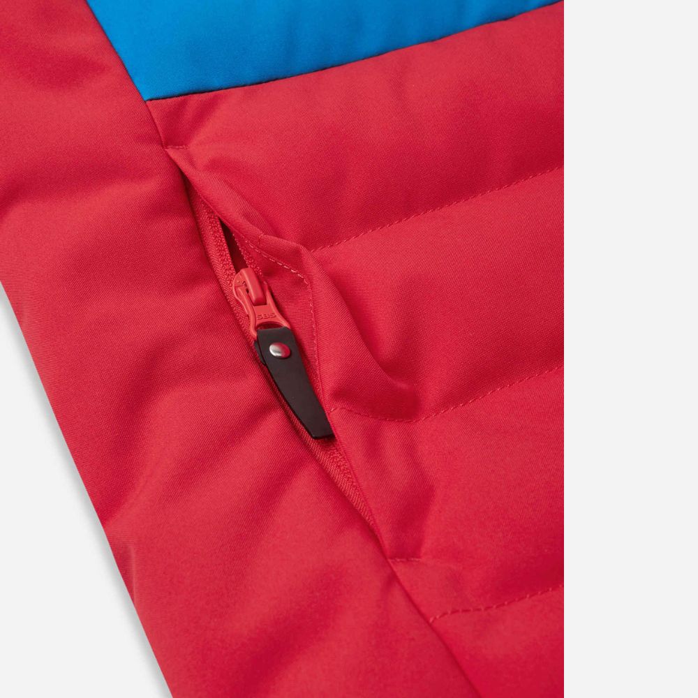 Reima Kuosku Boys Ski Jacket, Tomato Red