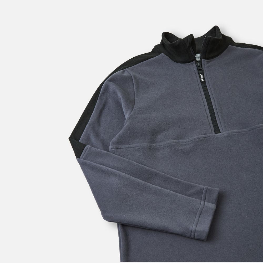 Reima Laduille Mid Layer, Soft Black - Perfect for skiing 
