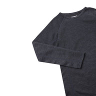 Reima Lani Thermal Base Layer Set, Black Melange, Kids Thermals, Little Skiers