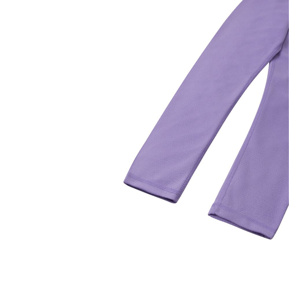 Reima Lani Thermal Base Layer Set, Blooming Lilac, Kids Thermals, Little Skiers