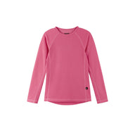 Reima Lani Thermal Base Layer Set, Soft Coral, Kids Thermals, Little Skiers
