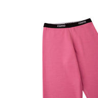 Reima Lani Thermal Base Layer Set, Soft Coral, Kids Thermals, Little Skiers