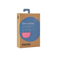 Reima Lani Thermal Base Layer Set, Soft Coral, Kids Thermals, Little Skiers