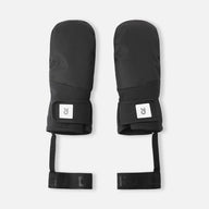 Reima Lapases Kids Ski Mittens, Black