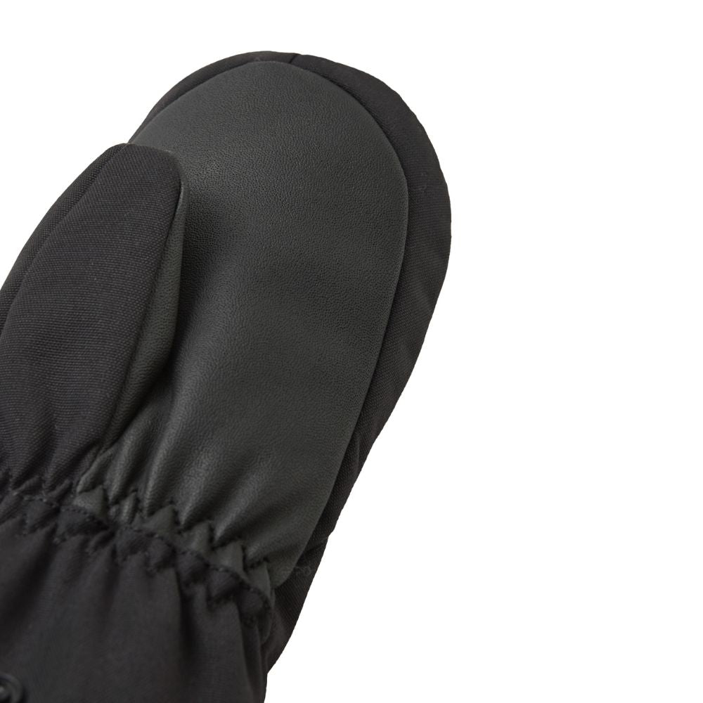 Reima Lapases Kids Ski Mittens, Black