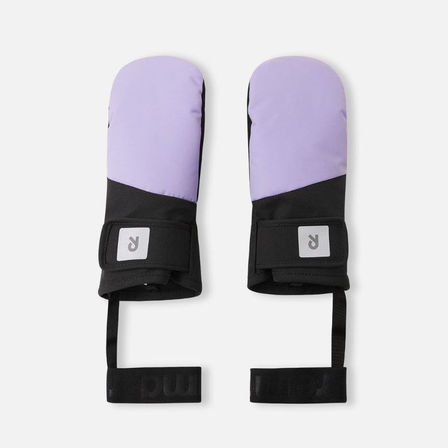 Reima Lapases Kids Ski Mittens, Blooming Lilac