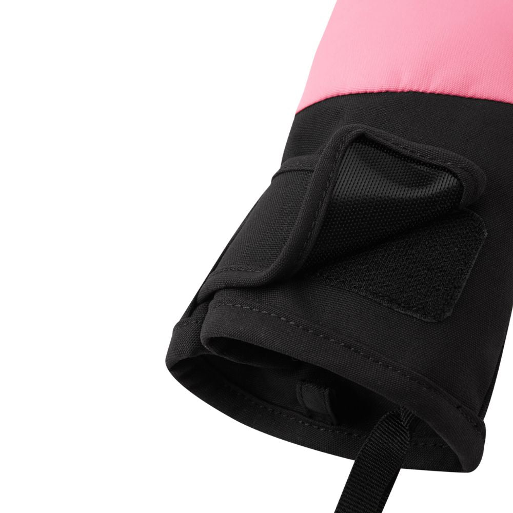 Reima Lapases Kids Ski Mittens, Soft Coral