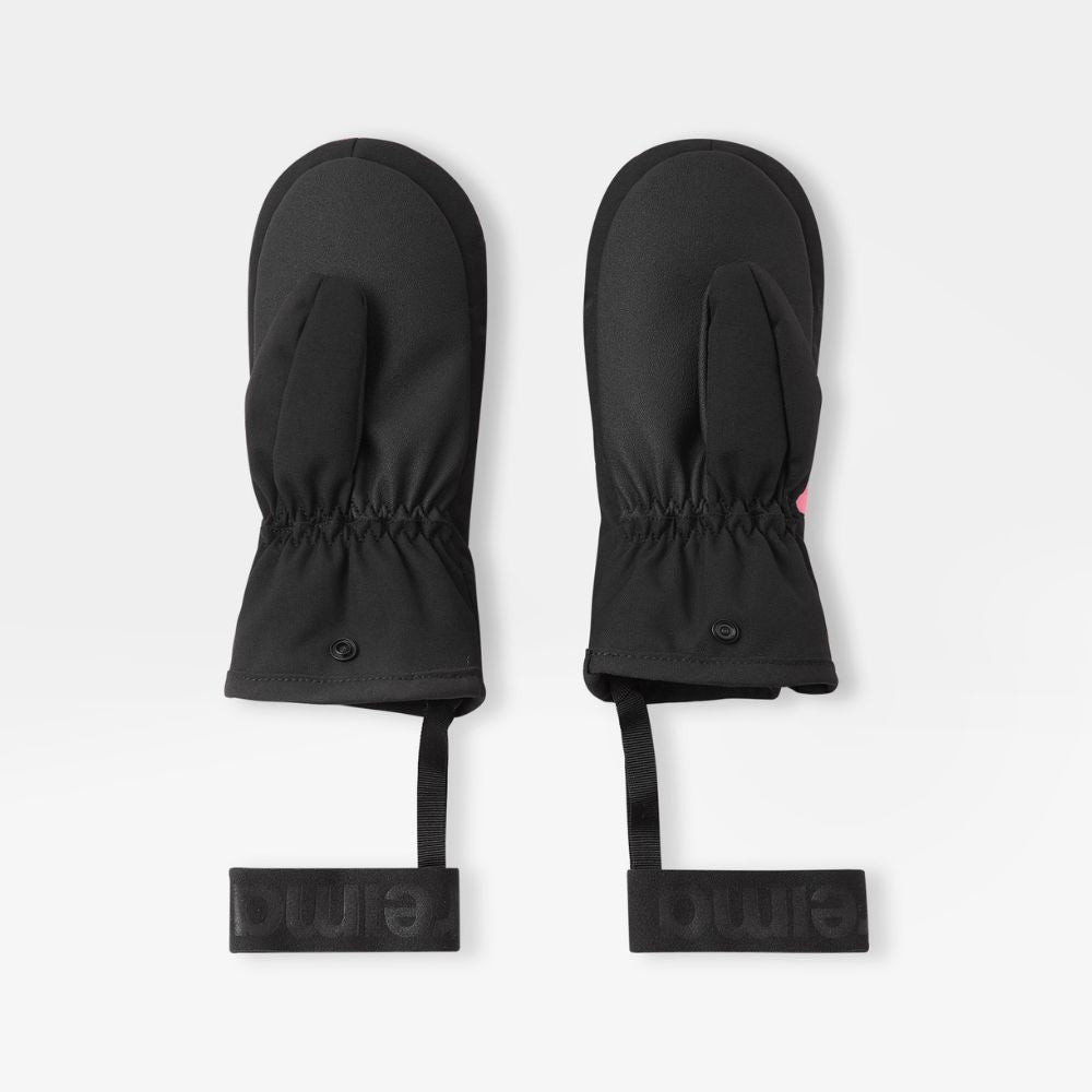 Reima Lapases Kids Ski Mittens, Soft Coral