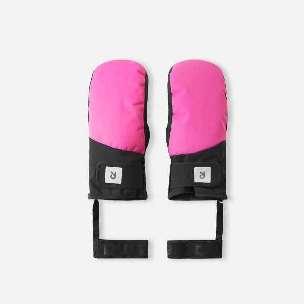 Reima Lapases Primaloft Kids Ski Mittens, Fuchsia - extra warm kids ski mittens