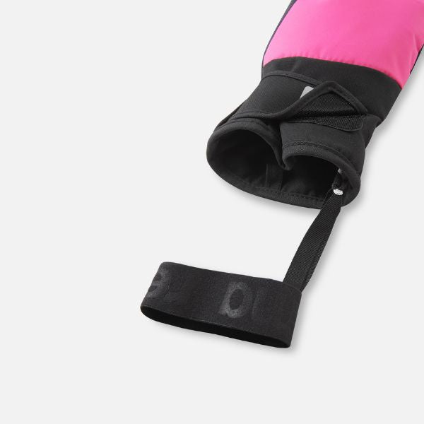 Reima Lapases Primaloft Kids Ski Mittens, Fuchsia - extra warm kids ski mittens