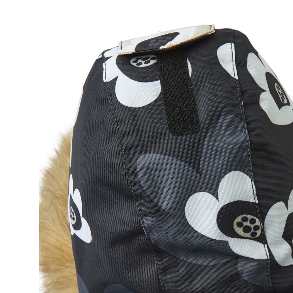 Toddler Snowsuit - Reima Lappi Waterproof Snowsuit, Black Flower.  Perfect for Lapland and Skiing Holidays