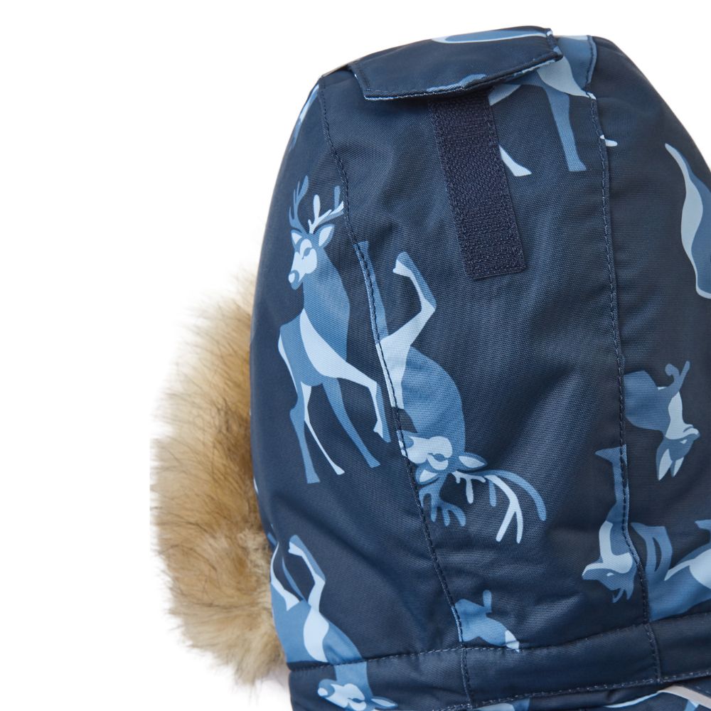 Toddler Snowsuit - Reima Lappi Waterproof Snowsuit, Navy