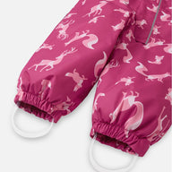 Toddler Snowsuit - Reima Lappi Overall, Rosy Berry