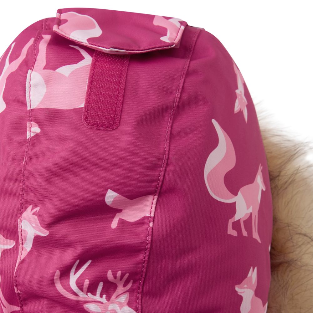Toddler Snowsuit - Reima Lappi Overall, Rosy Berry