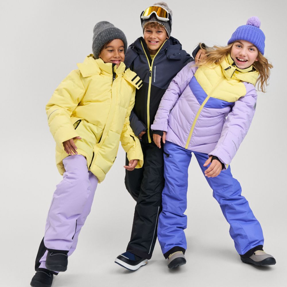 Reima Luppo Girls Ski Jacket, Blooming Lilac - waterproof puffer girls ski jacket in lilac