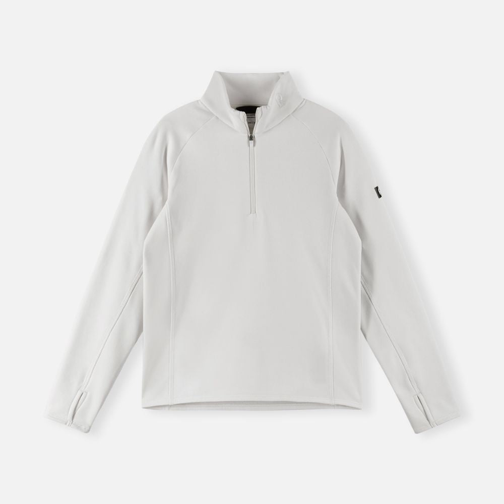 Reima Meriol Fleece, Off White.  Girls Skiing Fleece