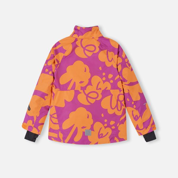 Reima Posio Girls Ski Jacket, Fuchsia - Waterproof to 12,000mm