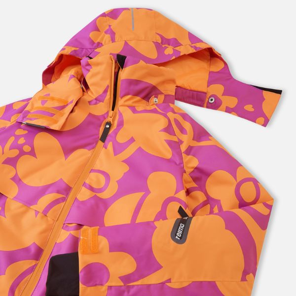 Reima Posio Girls Ski Jacket, Fuchsia - Waterproof to 12,000mm