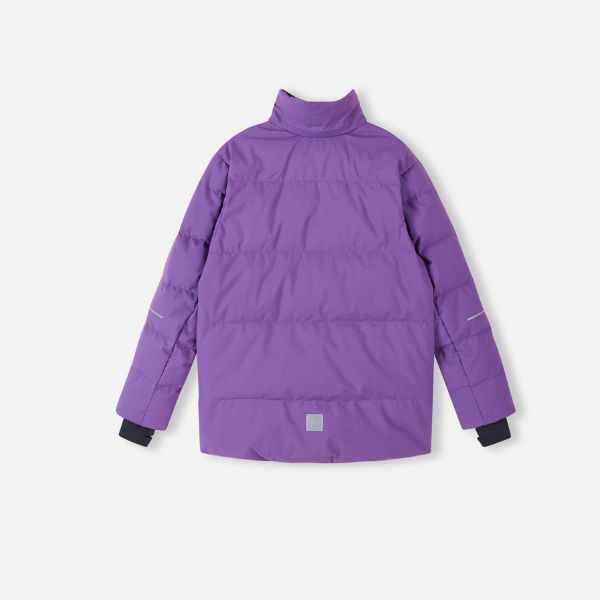 Reima Ranua Kids Waterproof Down Ski Jacket - Plum Purple
